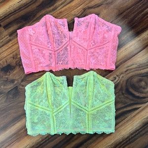 Victoria secret bustier corset